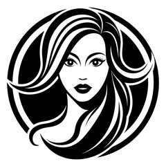 vector-template-abstract-logo-for-woman-salons-and