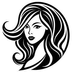 vector-template-abstract-logo-for-woman-salons-and