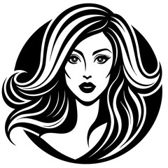 vector-template-abstract-logo-for-woman-salons-and
