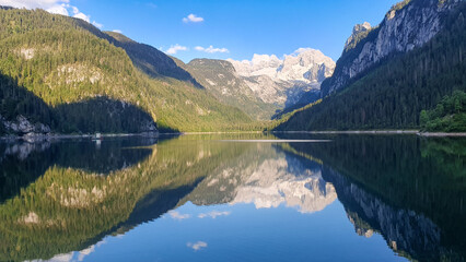Fototapeta premium Salzkammergut, Österreich: Der Gosausee