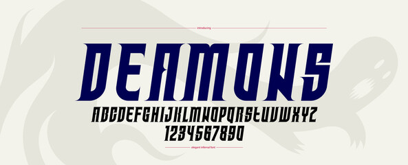 Elegant but bold and strong vector font for logo creation, italic luxury elegant vintage serif typeface for emblems and slogans, classic style serif old typography alphabet. © Sylverarts