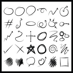 Hand Drawn, Doodle Art, Vector Illustration, Design Elements, Decoration resources, Graphic design resources, line arts, graphic lines, line art illustration,
graphic illustrations, doodles