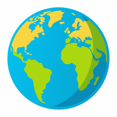 Globe Vector Illustration Icon high resolution 