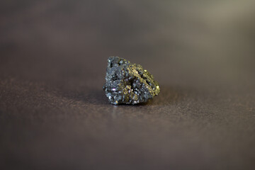 Pyrite. Pyrite is a metal that is similar to gold.
