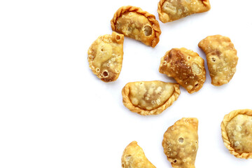 Mini curry puff. Thai dessert