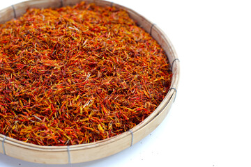 Dried Safflower, False Saffron, Saffron Thistle