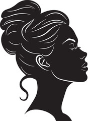 silhouette of a Women Face