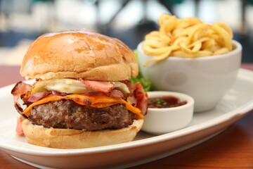 Hamburguesa , fast food, comida rapida