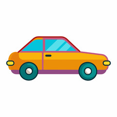 Car Vector Illustration Icon