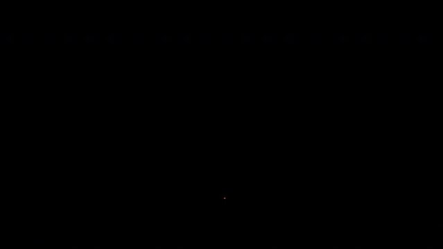 Sparks Impact Pack With Black Background In Slow Motion