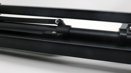 A tripod for photographing black