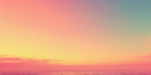 Fototapeta premium Subtle Gradient: A soft gradient from one light color to another can add depth without being distracting