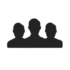 Fototapeta premium people icon vector