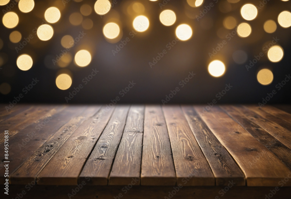 Aufkleber shimmering bokeh table setting: an elegant display for celebrations and events