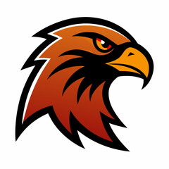 Hawk animal vector logo artwork svg
