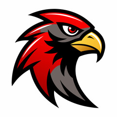 Hawk animal vector logo artwork svg