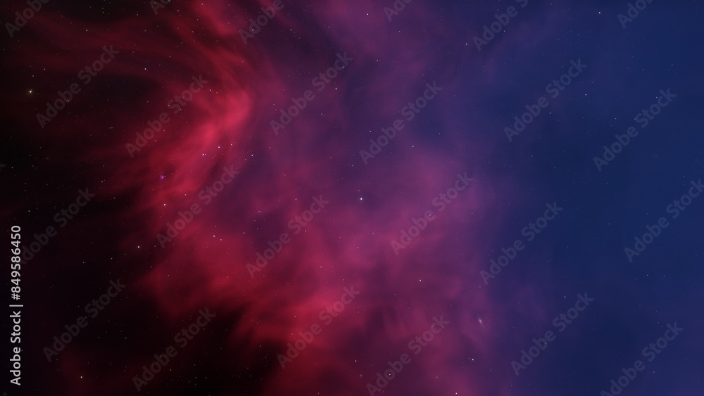 Poster planetary nebula in deep space. abstract colorful background