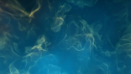 Planetary nebula in deep space. Abstract colorful background
