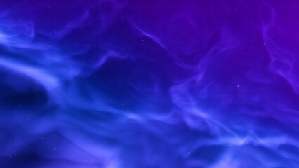 Planetary nebula in deep space. Abstract colorful background
