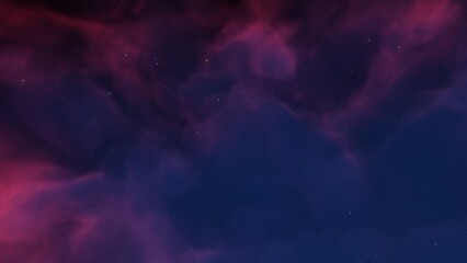 Planetary nebula in deep space. Abstract colorful background
