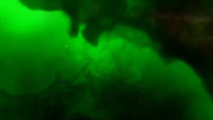 Planetary nebula in deep space. Abstract colorful background
