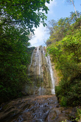 waterfall Marra in the forest