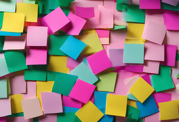 Obraz premium abstract background with adhesive squares 