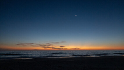 Fototapeta premium Sonnenuntergang am Meer