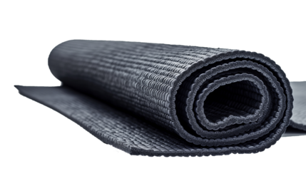 Beach one-piece plastic chaise longue blue on a transparent background. PNG image