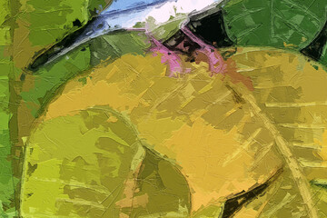 Oil paintings and various flowers, lotus leaves, lotus ponds, mandarin ducks, roses, peonies, flowers, and birds are beautiful