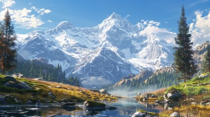 A flawless day in the mountains