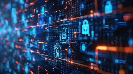 Obraz premium Stunning Sunset Over Ocean Horizon, Generative AI