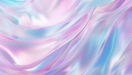 Fototapeta premium abstract background with holographic waves