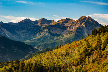 Mt Timpanogos, Wasatch Mountains, Utah