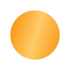 Yelloworange circular shape gradient shades flat design. Gradient orange circle perfect abstract digital design background design. Bright sun circle transparent light effects