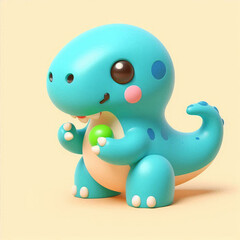 かわいい恐竜　|　cute dinosaur　Generative AI
