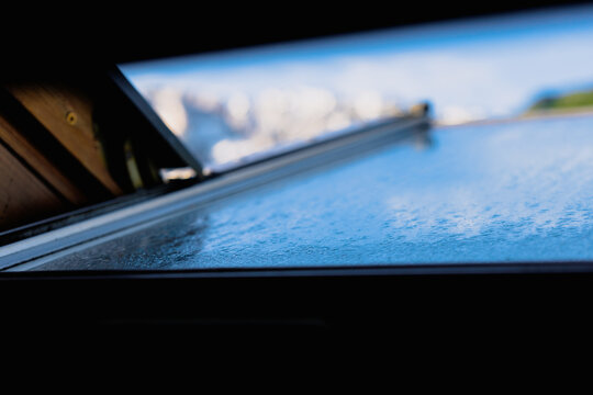 montagna vista mansarda