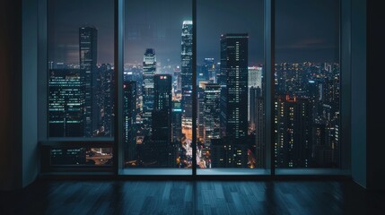Cityscape at Night View