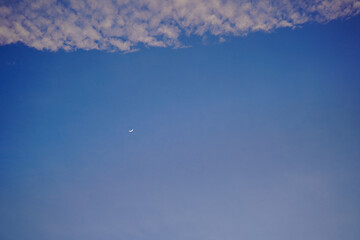 moon in the afternoon