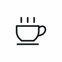 cup tea coffee hot icon