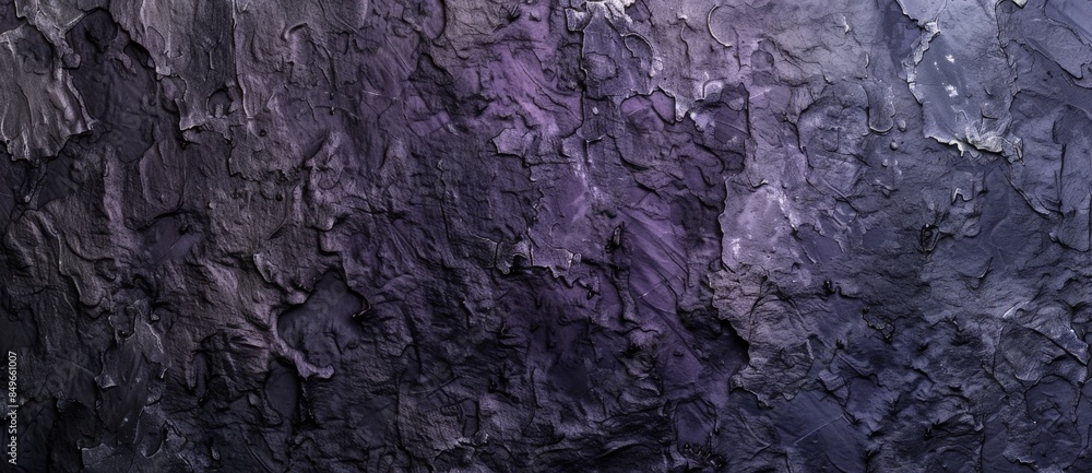 Poster abstract background of an old wall with a rough surface showing purple and violet colors, creating a