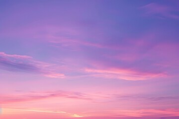Fototapeta premium The subtle, soft gradient of colors in a twilight sky