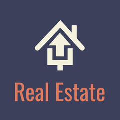 real estate logo design, property emblem, house symbol, realty company icon, residential building logo