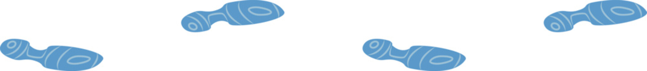 Abstract blue bacteria amoeba shapes illustrate microorganisms flowing background. Science fiction biological artwork futuristic blue abstract shapes background. Unique