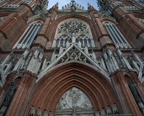 details of the silver cathedral ciudad la plata