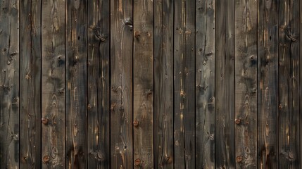 Fototapeta premium Aged brown wooden backdrop with timber plank pattern