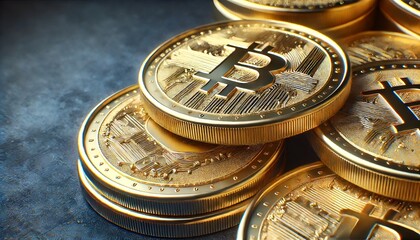 bitcoin color background