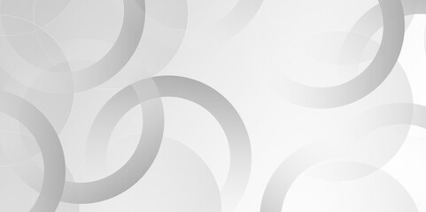 Abstract white and grey background vector. Minimal geometric white light background abstract design. Gray and white abstract background with flowing particles. Can be used for advertising, marketing.