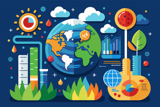 Climate Change Infographic Images – Browse 8,497 Stock Photos, Vectors ...