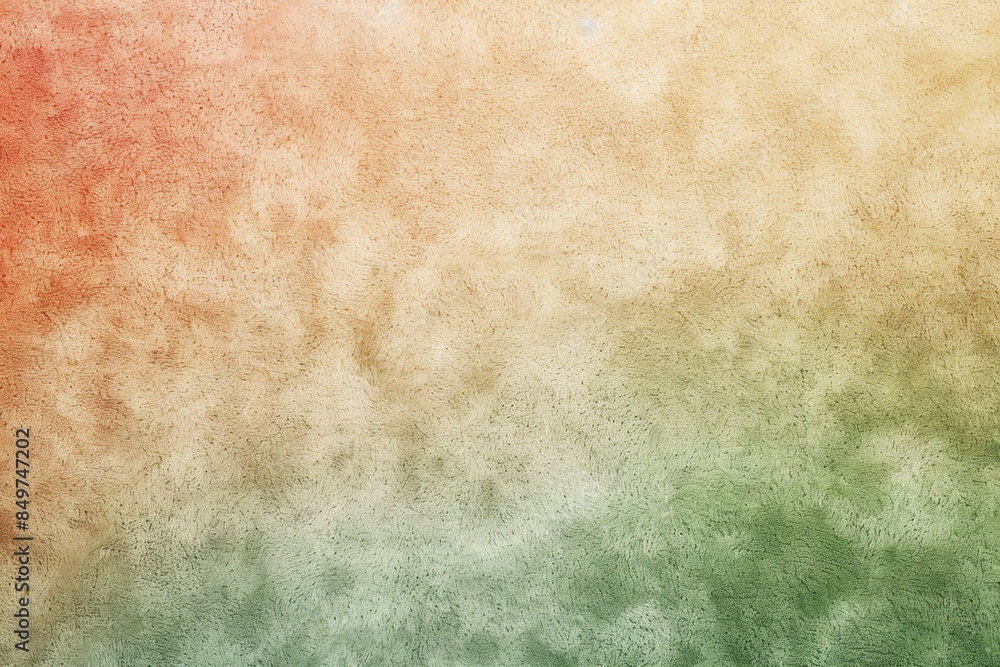 Aufkleber abstract background with a soft furry texture featuring a gradient of green and red, ideal for desig